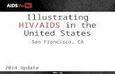 Illustrating HIV/AIDS in the United States 2014 Update San Francisco, CA.