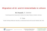 Institute of Ion Beam Physics and Materials Research Mitglied der Leibniz-Gemeinschaft COSIRES 2004 Talk O1 / M. Posselt Migration of di- and tri-interstitials.