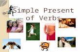 Simple Present of Verbs. Language Objective: We will write complete sentences in the simple present verb tense in three forms: declarative negative Interrogative.