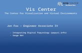 Vis Center Jon Fox – Engineer Associate IV - Integrating Digital Papyrology (papyri.info) - Image Net The Center for Visualization and Virtual Environments.