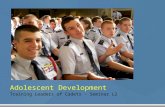 Adolescent Development Training Leaders of Cadets - Seminar L2.