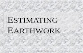 DR. Nabil Dmaidi E STIMATING E ARTHWORK. DR. Nabil Dmaidi Estimating Earthwork Earthwork includes: n 1.Excavation n 2.Grading: Moving earth to change.
