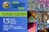 1 Gideon Varga Industrial Technologies Program U.S. Department of Energy Introduction to the Industrial Technologies Program (ITP)
