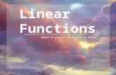 Linear Functions Amber & Skyfal l& Winnie & Bruce.