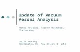 Update of Vacuum Vessel Analysis Hamed Hosseini, Farrokh Najmabadi, Xueren Wang ARIES Meeting Washington, DC, May 30-June 1, 2012.