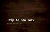 Trip to New York BY PRIM AND GOLF G7J. Why? WE CHOSE TO GO TO NEW YORK, AMERICA BECAUSE OF: NEW YORK COMIC/ANIME CON STATUE OF LIBERTY BEACHES MUSEUMS.