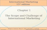 International Marketing 15 th edition Philip R. Cateora, Mary C. Gilly, and John L. Graham Copyright © 2011 by The McGraw-Hill Companies, Inc. All rights.