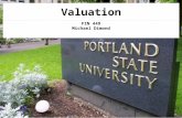 Valuation FIN 449 Michael Dimond. Michael Dimond School of Business Administration Valuation #4 Value & Perspective Where are we going with all this?