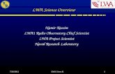 LWA Science Overview Namir Kassim LWA1 Radio Observatory Chief Scientist LWA Project Scientist Naval Research Laboratory 7/26/2012LWA Users II1.