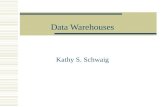 Data Warehouses Kathy S. Schwaig. Outline  Data Explosion  Data Warehouses  Multi-dimensional databases Portions of this presentation are adapted from.