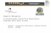 Rogerio Meneghini A Conversação Científica Brasileira Captada pela Base Scielo SciELO - Scientific Electronic Library Online FAPESP - BIREME.
