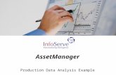 AssetManager Production Data Analysis Example.