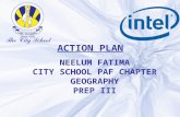 ACTION PLAN NEELUM FATIMA CITY SCHOOL PAF CHAPTER GEOGRAPHY PREP III.