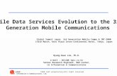 LG Information & Communications, Ltd. LGIC 1998 LGIC proprietary/All right reserved Mobile Data Services Evolution to the 3rd Generation Mobile Communications.