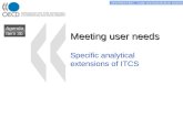 STD/PASS/TAGS – Trade and Globalisation Statistics Meeting user needs Specific analytical extensions of ITCS Agenda Item 3b Agenda.