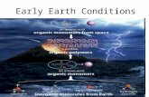 Early Earth Conditions. Origin of Life Beliefs 1. Spontaneous Generation- idea that nonliving material can produce life ex. People believed decaying meat.