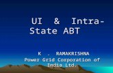 UI & Intra-State ABT UI & Intra-State ABT K. RAMAKRISHNA K. RAMAKRISHNA Power Grid Corporation of India Ltd.
