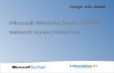 Código: HOL-WIN65 Microsoft Windows Server 2008 R2. Network Access Protection.
