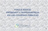 MALLA BÁSICA: PROBIDAD Y TRANSPARENCIA EN LAS COMPRAS PÚBLICAS Año 2010.