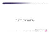 DANE COLOMBIA   DEPARTAMENTO ADMINISTRATIVO NACIONAL DE ESTADSTICA dane@dane.gov.co