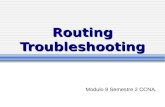Routing Troubleshooting Modulo 9 Semestre 2 CCNA..