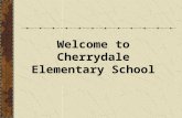 Welcome to Cherrydale Elementary School. Visitors: Please sign in with the receptionist.