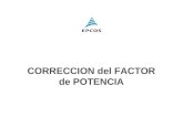 1 Agosto 2002 EPCOS FK PM PFC Bases de la Corrección del Factor de Potencia CORRECCION del FACTOR de POTENCIA.