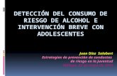 Juan Díaz Salabert Estrategias de prevención de conductas de riesgo en la juventud Málaga, 23 de mayo de 2014.