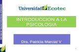 UNIVERSIDAD TECNOLÓGICA ECOTEC. ISO 9001:2008 INTRODUCCION A LA PSICOLOGIA Dra. Patricia Marcial V. 1.