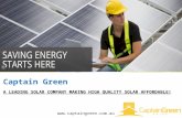Captain Green - A Leading Solar Company Making High Quality Solar Affordabl...