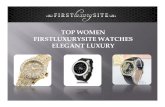 Top women firstluxurysite watches elegant luxury