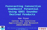 Forecasting Convective Downburst Potential Using GOES Sounder Derived Produ...