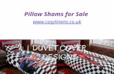 Pillow Shams for Sale -