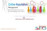 Online Reputation Management Melbourne