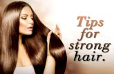 Tips for strong hair by Ego Wellness Banglore.