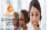 Hotmail Customer Support 1-877-774-1867 Hotmail help Number