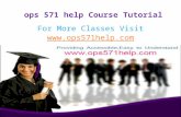 OPS 571 Help Tutorials/ops571helpdotcom