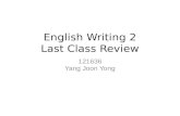EW2 Lecture Review