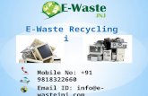 E-Waste Recycling in Delhi