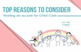 Top Reasons to Consider Hosting an Au Pair for Child Care