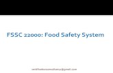 FSSC 22000: Food Safety System