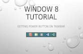 Window 8 tutorial