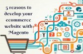 5 reason to develop your ecommerce website with Magento