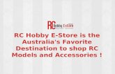 RC Hobby E-Store is the Australia's Favorite Place to shop R