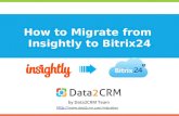 Migrate from Insightly to Birtix24 Directly