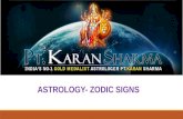 Astrology  zodiac sign by karan sharma