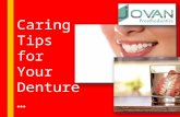 Caring Tips for Your Denture by Round Rock Dentists