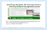 Garage Door Repair Sterling Heights MI