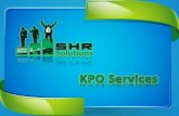 SHR Solution KPO Services Pvt Ltd