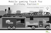 Mobile Gaming Truck for Birthday Parties